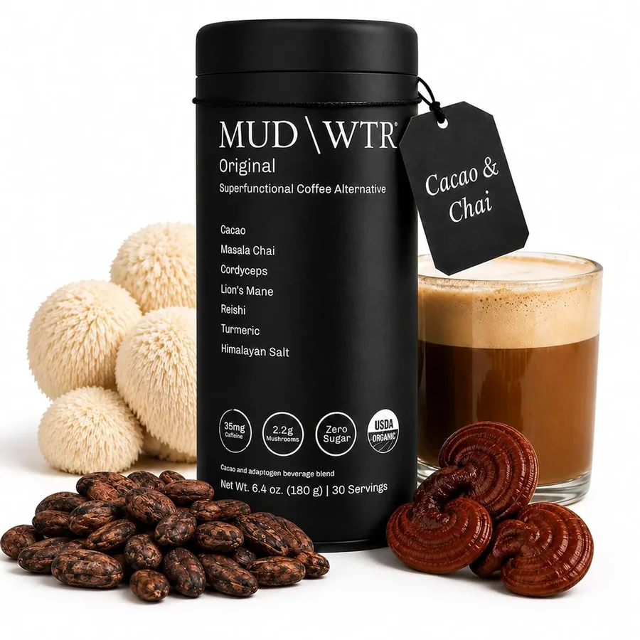 The MUD WTR Original tin.
